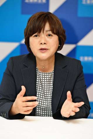 立憲民主党鹿児島県連代表の柳誠子氏