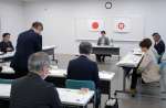 桜島フェリーの深夜運航見直しを提言した市船舶事業経営審議会＝２７日、鹿児島市の桜島港フェリーターミナル