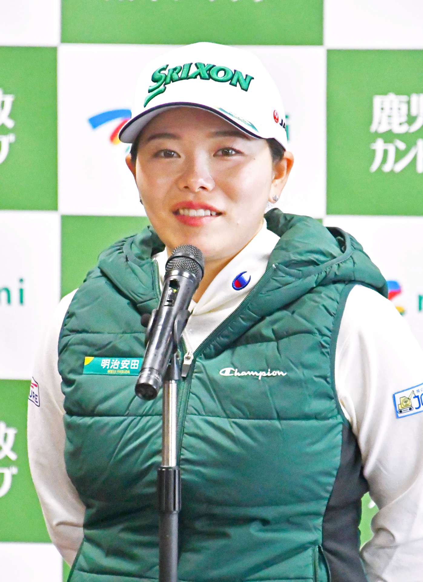 「米ツアー初優勝をしたい」と来季を見据える勝みなみ＝鹿児島高牧ＣＣ
