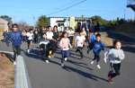 日置市日吉町日新地区で開かれた「新春歩こう・走ろう会」