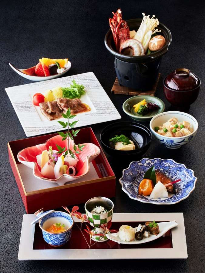 「北薩摩五つ星フェア」で提供される料理（夜）