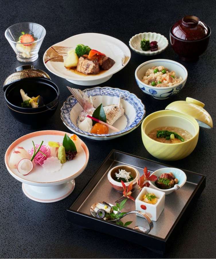 「北薩摩五つ星フェア」で提供される料理（昼）