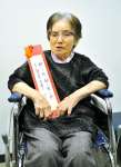 佐世保での体験について語る古川律子さん＝鹿児島市