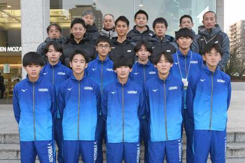 〈関連〉鹿児島チームの選手・スタッフ＝広島市