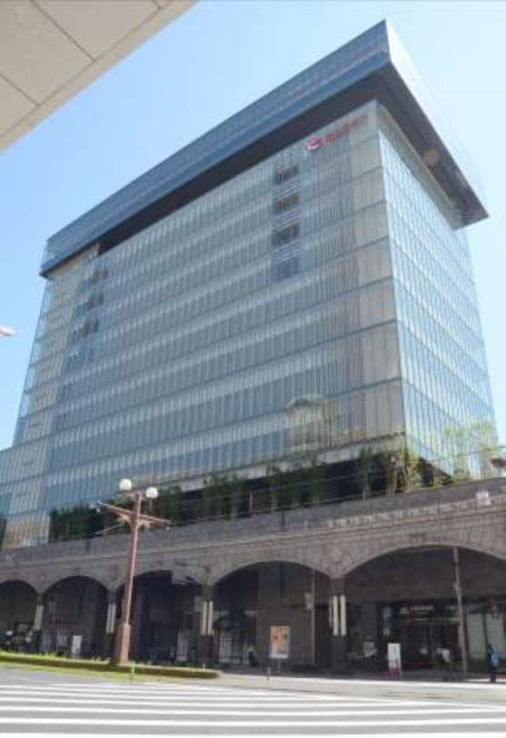 〈関連〉鹿児島銀行本店ビル＝鹿児島市金生町