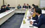 再審制度の見直しを検討する超党派国会議員連盟の実務者協議会＝２８日、東京・永田町