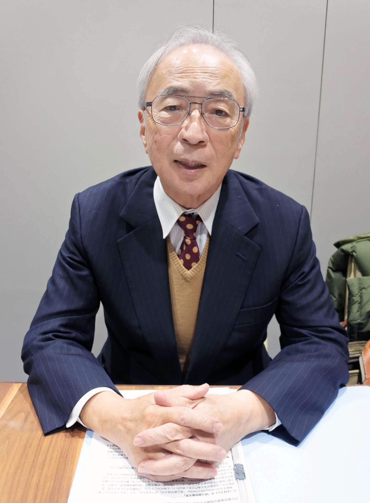 〈関連〉「斬新な改革には独法化が必要」などと語る野呂忠秀さん