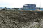 ニップンの新工場建設予定地＝６日、出水市平和町