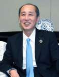 山下通郎社長＝東京・丸の内