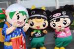 ＪＡのキャラクター＝１３日、鹿児島市のたわわタウン谷山
