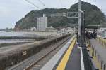 報道公開された日豊線のＪＲ仙巌園駅＝１４日午前、鹿児島市吉野町