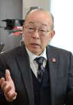 「鹿児島の交流人口を増やしたい」と語る磯新駅設置協議会の藤安秀一会長＝鹿児島市