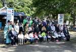 地域を挙げて新入学を祝う勧学祭＝南九州市川辺の南方神社