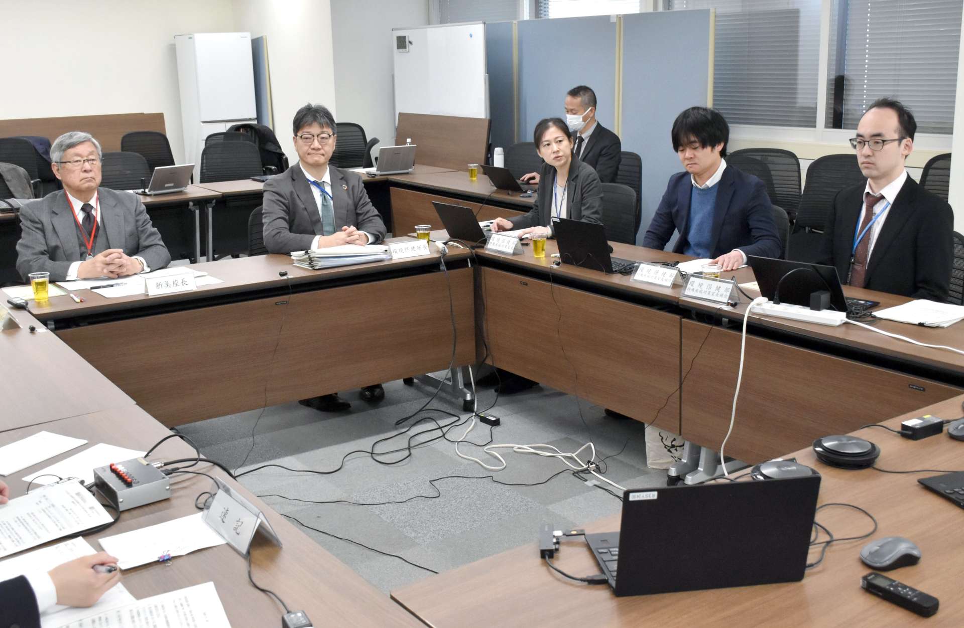 水俣病の住民健康調査の在り方を議論する専門家検討会＝２月２１日、環境省