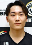 アップで見る井上大道選手（チーム提供）