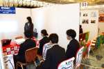 大学３年生らを対象にした企業の会社説明会＝１日、鹿児島市の城山ホテル鹿児島