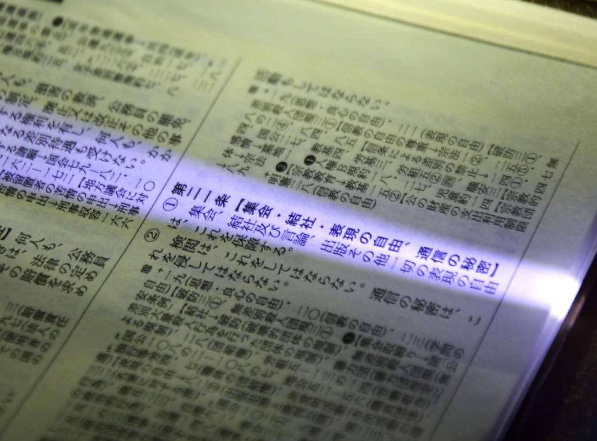 憲法２１条で保障される「表現の自由」