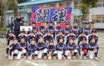 初の全国大会を控え意気込む指宿ソフトボールスポーツ少年団の選手たち＝指宿市の指宿小学校
