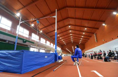 日本陸連の認定強化拠点となったジャパンアスリートトレーニングセンター大隅＝２０２１年２月、大崎町