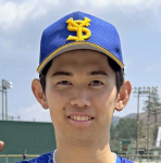 山口水産の下池勝翔（３打数３安打）