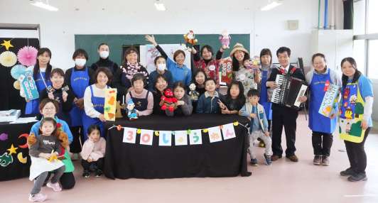 「南種子町おはなし子ども会」のメンバー