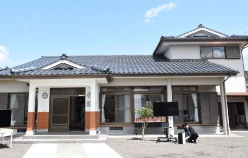 開設した筑波科技日本支店＝１５日、出水市上鯖渕