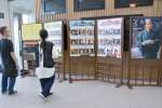 大河ドラマ「べらぼう」の全国巡回展＝２１日、鹿児島市のＮＨＫ鹿児島放送局