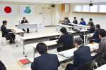 ２０２５年度の事業計画などを承認した薩摩國広域輸出促進協議会＝２２日、薩摩川内市役所
