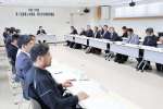人材確保の課題などで意見を交わした協議会＝薩摩川内市役所
