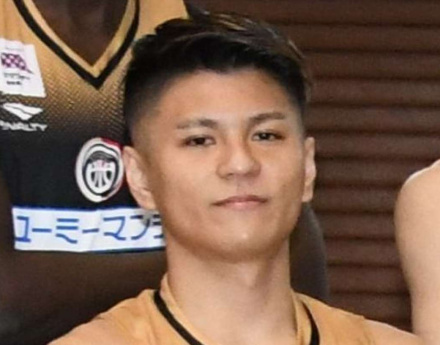 鮫島和人氏（２０１９年１月撮影。当時は鹿児島レブナイズ所属）