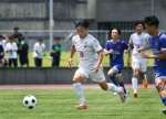 後半、ドリブルで攻め込む神村・樹本（１８）＝ＯＳＡＫＯ　ＹＵＹＡ　ｓｔａｄｉｕｍ