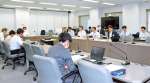 「＃７１１９」について話し合う救急安心センター導入検討委員会＝２９日、鹿児島県庁