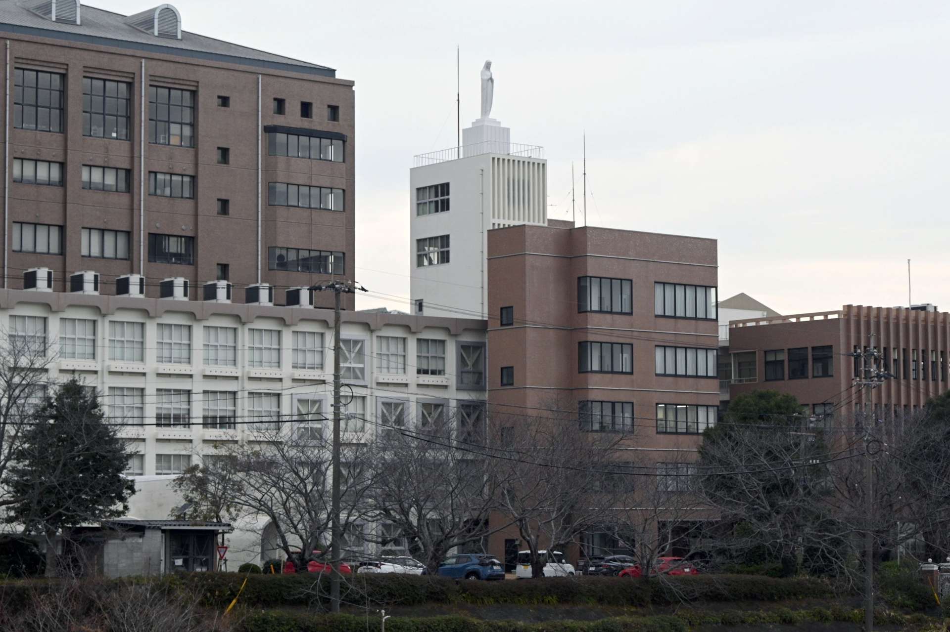 〈資料写真〉２０２６年度末で閉学予定の鹿児島純心女子短大＝鹿児島市唐湊４丁目