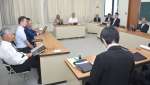 審査の公開を決めた政治倫理審査会＝２０日、曽於市末吉の曽於市議会