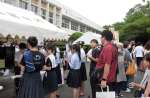 多くの人でにぎわう志布志高校文化祭・マルシェ＝志布志市の同校