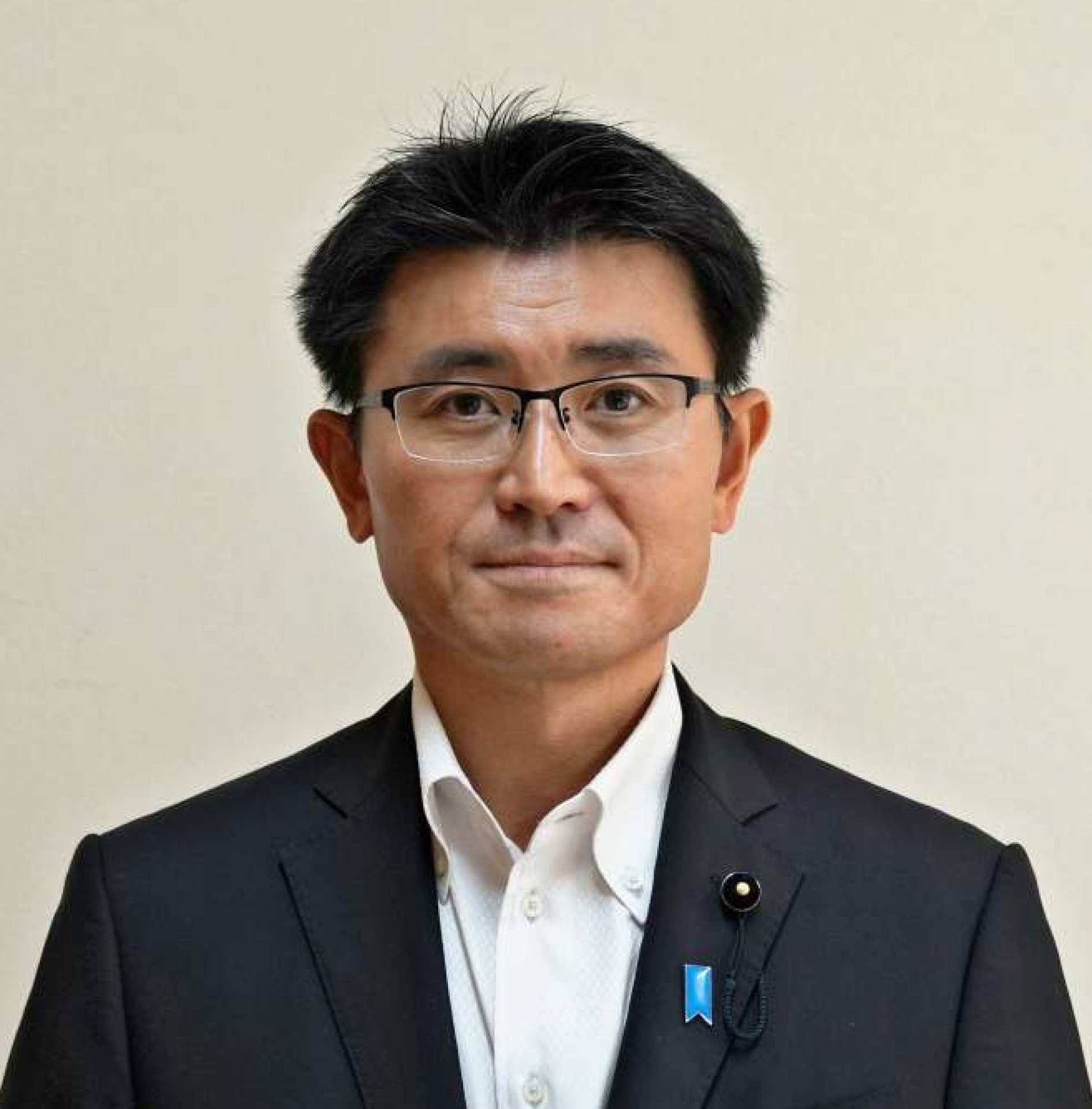 鹿屋市長選への立候補を表明した鹿児島県議の郷原拓男氏