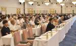 生産基盤の維持強化や経営安定実現を目指す野菜振興方針を確認した県やさい振興大会＝４日、鹿児島市