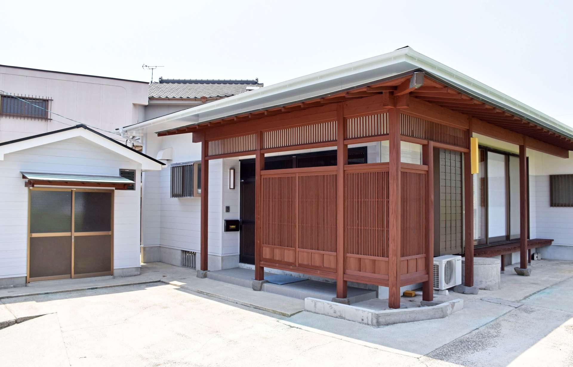 オープンした移住お試し住宅＝いちき串木野市大原町