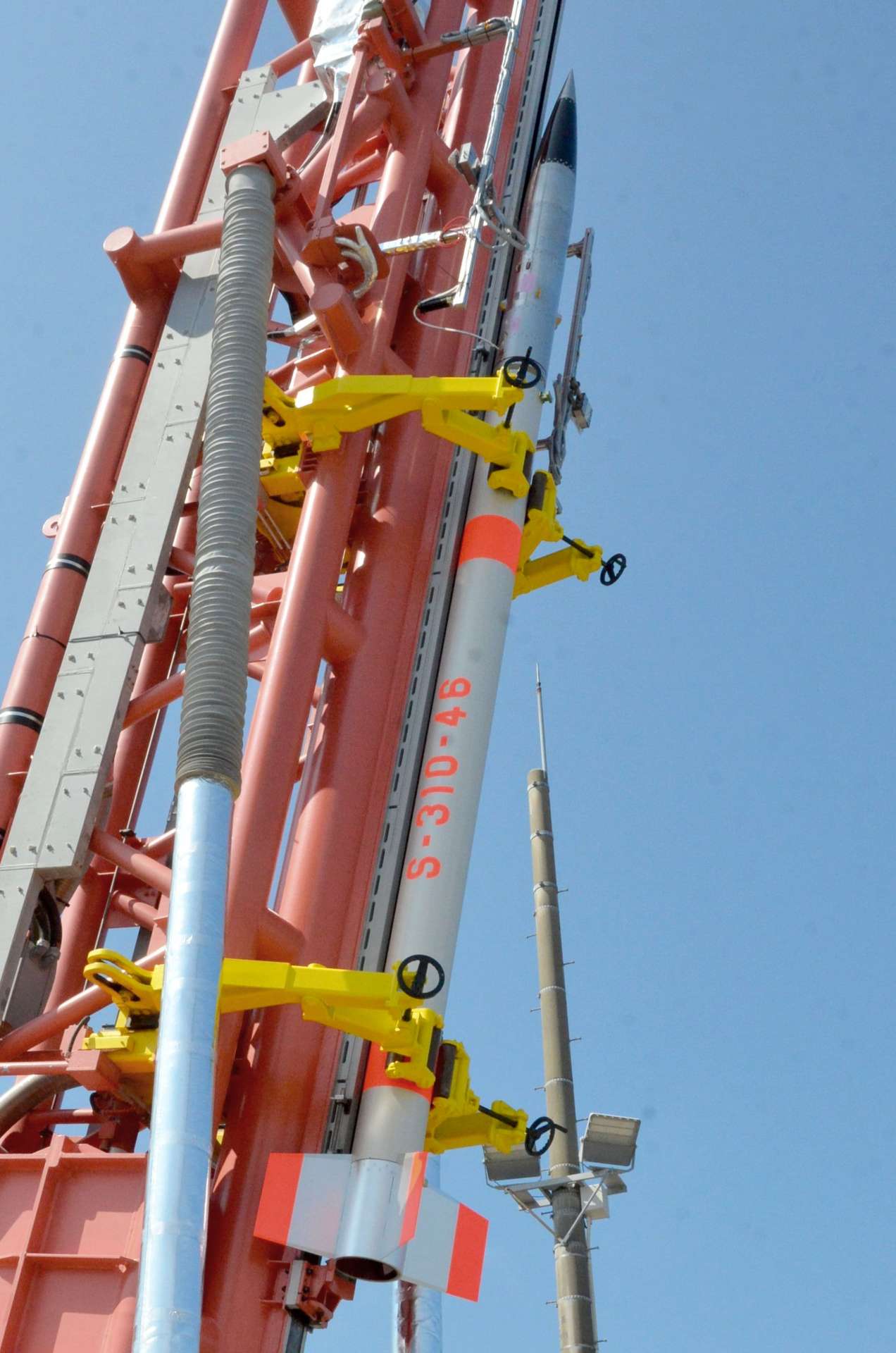 〈別カット〉公開された観測ロケット「Ｓ３１０－４６号機」