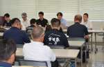 野生イノシシの豚熱感染拡大への不安の声が相次いだ対策会議＝１５日、小林市細野の宮崎県小林総合庁舎