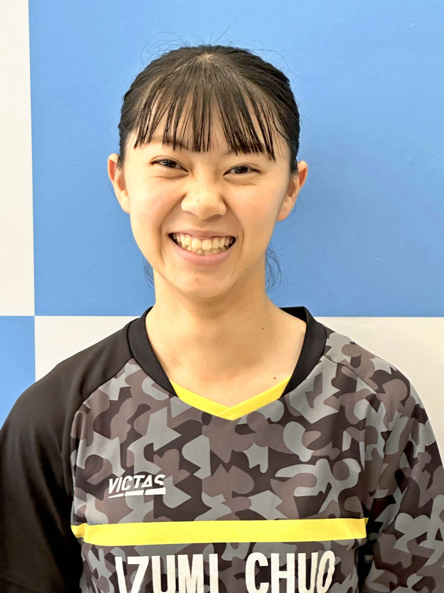 出水中央３年・西田りん（卓球）