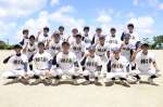 九州大会に向け意気込む軟式野球部員＝７月３０日、西之表市の種子島中学校