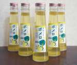 炭酸割りなどさまざまな使い方ができるシロップ「まるごとポメロ」＝いちき串木野市生福