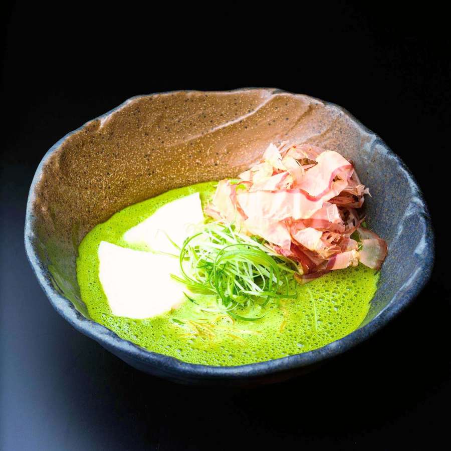 南海食品「ＴＨＥ　抹茶鶏そば」
