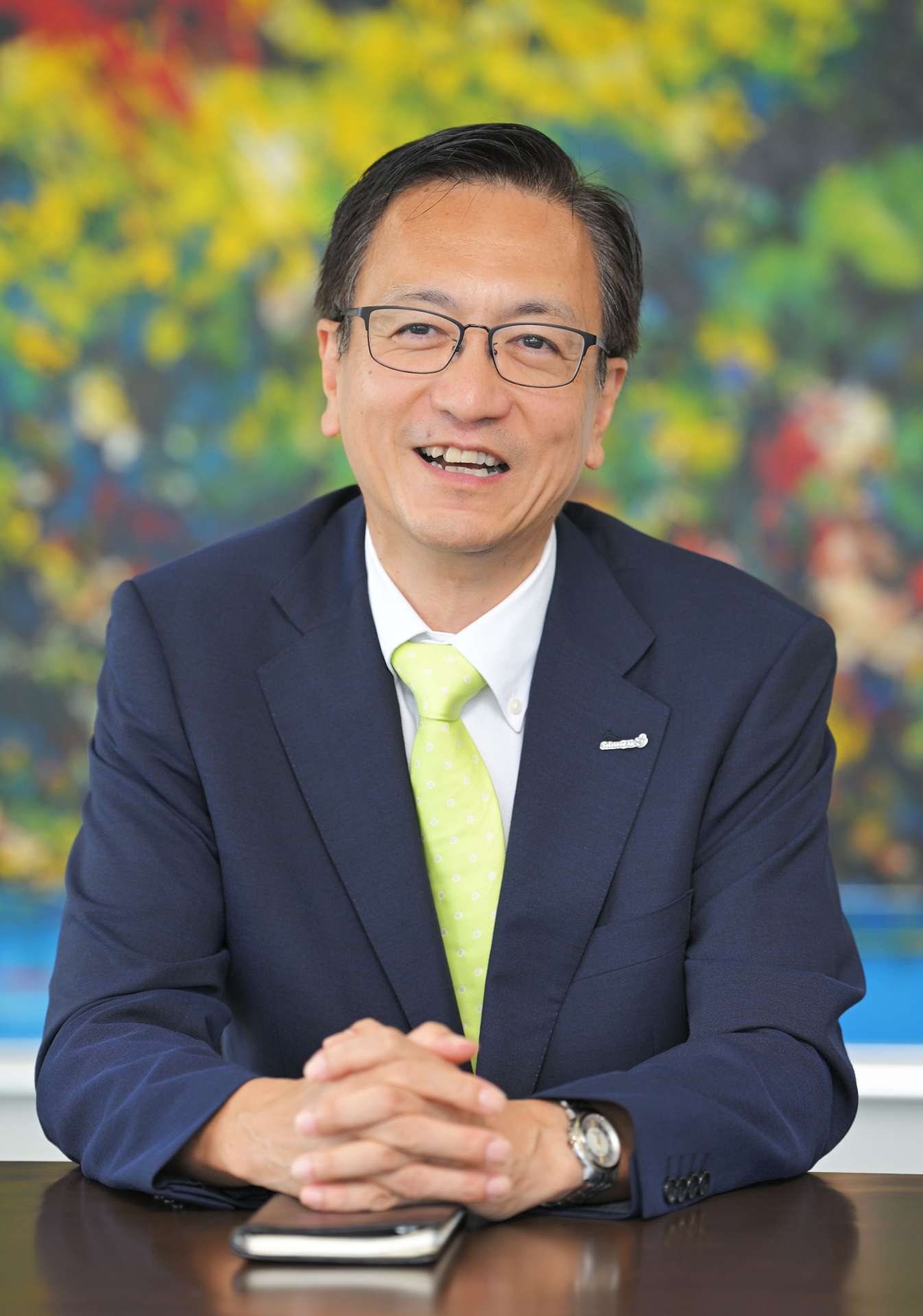 山岐真作社長