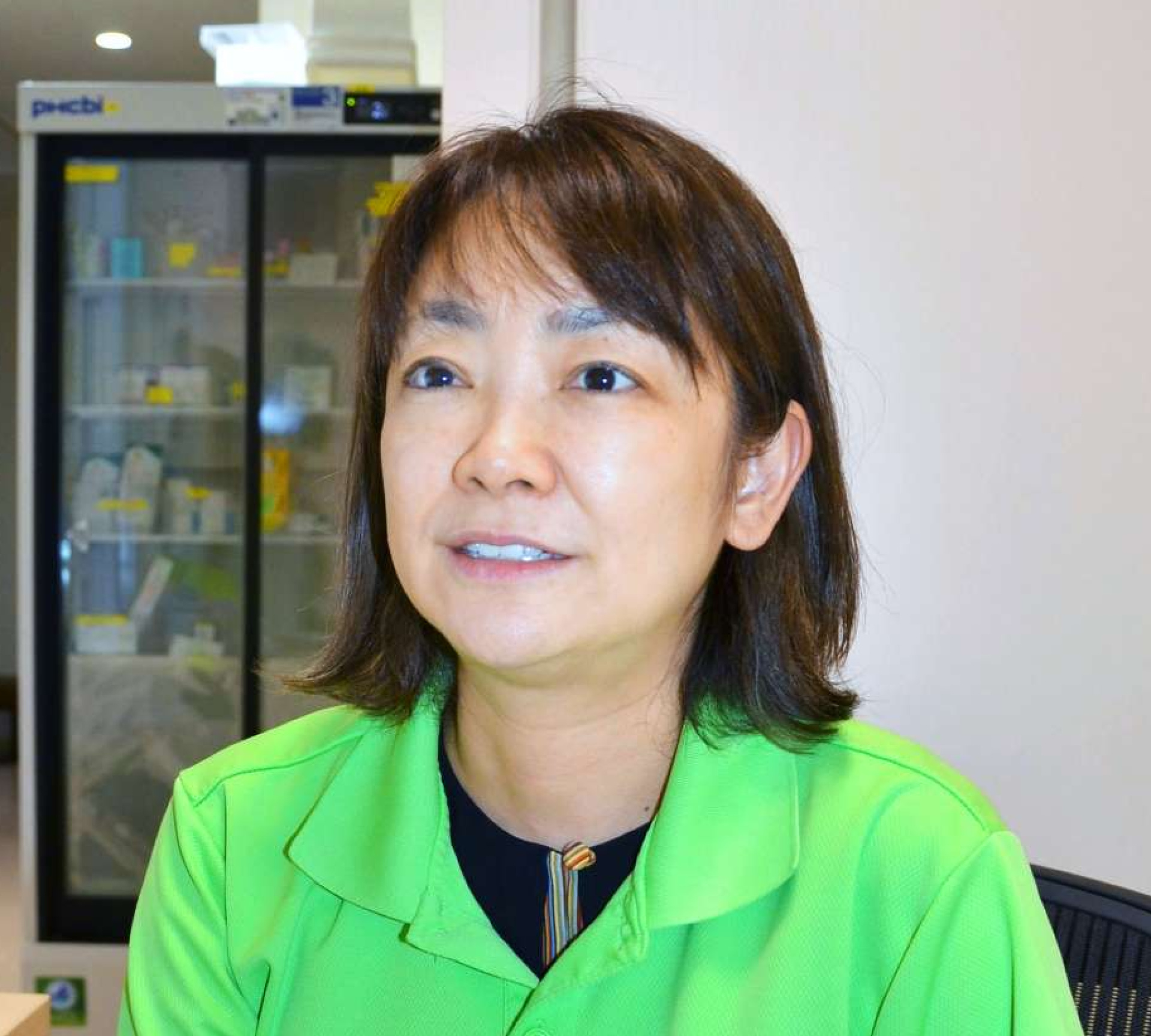 「予防にはワクチン接種が有効」と話すあおぞら小児科の立元千帆院長＝８月、鹿児島市