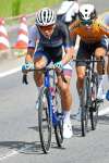 男子Ａロードレースで９位に入った鹿児島・冨尾大地（シマノレーシング）＝東近江市特設コース