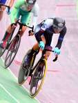 男子Ａポイントレースで７位入賞した鹿児島・冨尾大地（シマノレーシング）＝京都向日町競輪場
