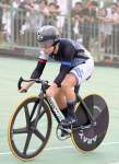 男子Ａケイリン決勝、５位入賞した鹿児島・金井健翔（鹿屋体大）＝京都向日町競輪場