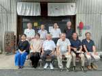 竹子地区コミュニティ協議会のメンバー＝霧島市（鹿児島県提供）